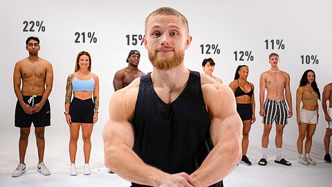 What Every Body Fat % Actually Looks Like (50% to 5%)