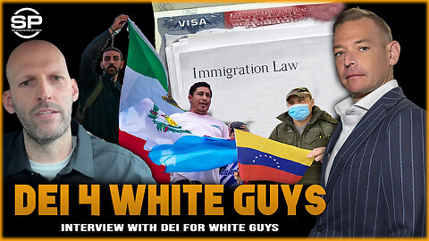 DEI for White guys Group Goes Viral to End WHITE Replacement!