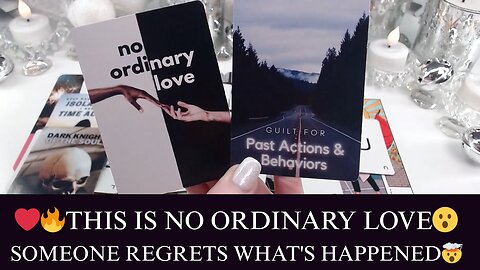 ❤️‍🔥THIS IS NO ORDINARY LOVE😮SOMEONE REGRETS WHAT'S HAPPENED🤯TWIN FLAME LOVE TAROT💖✨