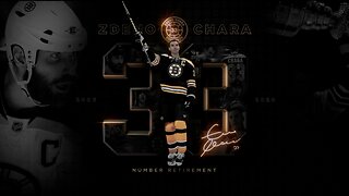 Boston Bruins Zdeno Chara #33 Retirement Ceremony