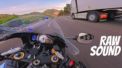 Suzuki GSXR 1000 K2 RAW Sound POV Fast Highway Ride 4K by Combastaboyy
