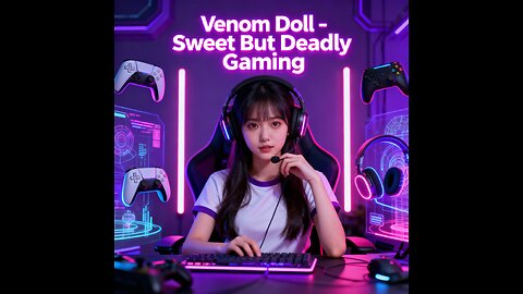 💜 VENOM DOLL LIVE - Sweet Chat, Deadly Gameplay! Come Vibe! 🎮✨