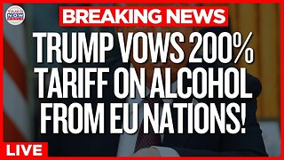 LIVE | TRUMP To Crush EU Wine Imports if Whisky Tariff Stays, Warns 200% Tariff!