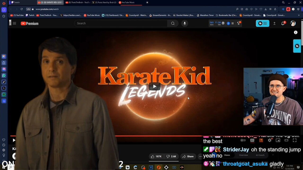 ThatsTheBruh Reaction to KARATE KID LEGENDS Trailer