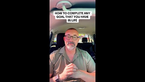 HOW TO COMPLETE ANY GOAL IN LIFE
