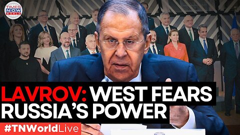 LIVE | “Our Sacred Duty”: Lavrov Justifies War Against Ukraine & The West