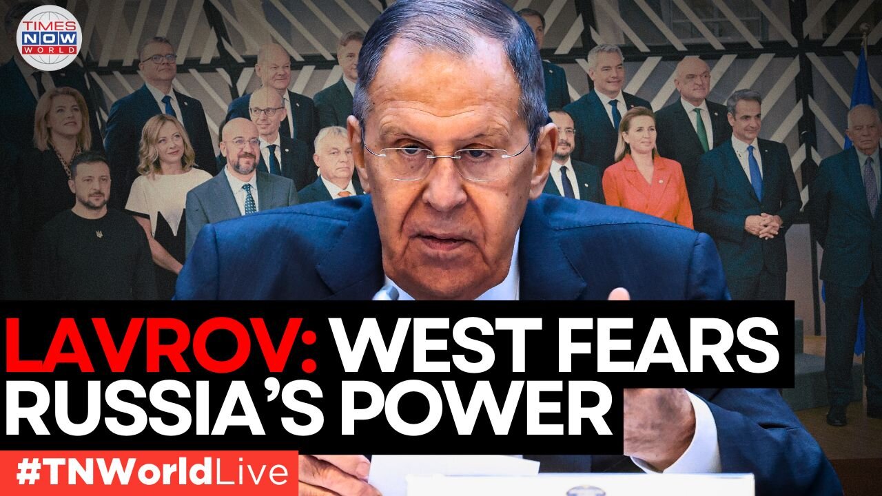 LIVE | “Our Sacred Duty”: Lavrov Justifies War Against Ukraine & The West