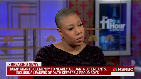 Symone Sanders: Trump ‘Literally Just Let His Private Militia out of Jail’ and ‘He Can Call on Them Again’