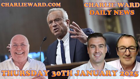 CHARLIE WARD DAILY NEWS WITH PAUL BROOKER AND WARREN THORNTON THURSDAY 30TH JANUARY 2025