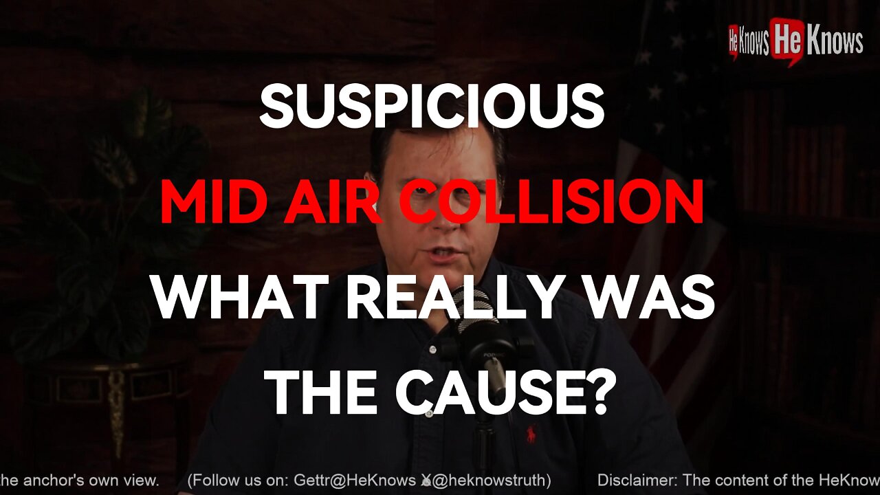 Suspicious mid air collision what really was the cause?