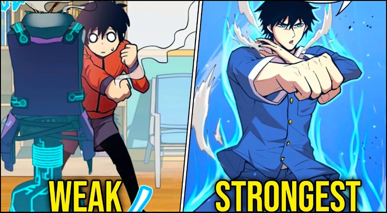 Weak Boy Finds Alien Weapon That Merges with Him But Must Hide It From Hunter