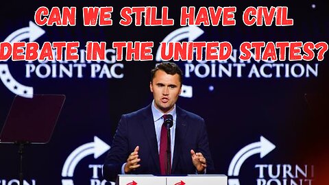 CAN WE STILL HAVE CIVIL DEBATE? #charliekirk #tpusa #conservative