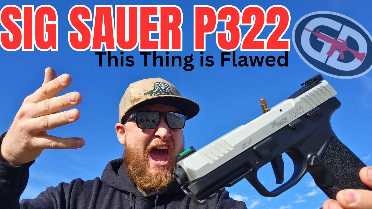 Sig Sauer P322: Don't Let it Get Dirty!