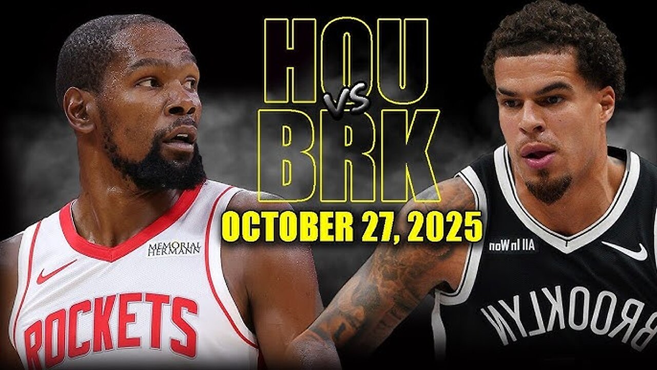 Houston Rockets vs Brooklyn Nets highlights