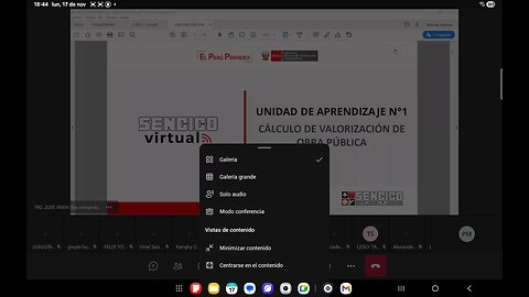 17 Nov 2025 - Clase 1 - Liquidación de Obras Públicas