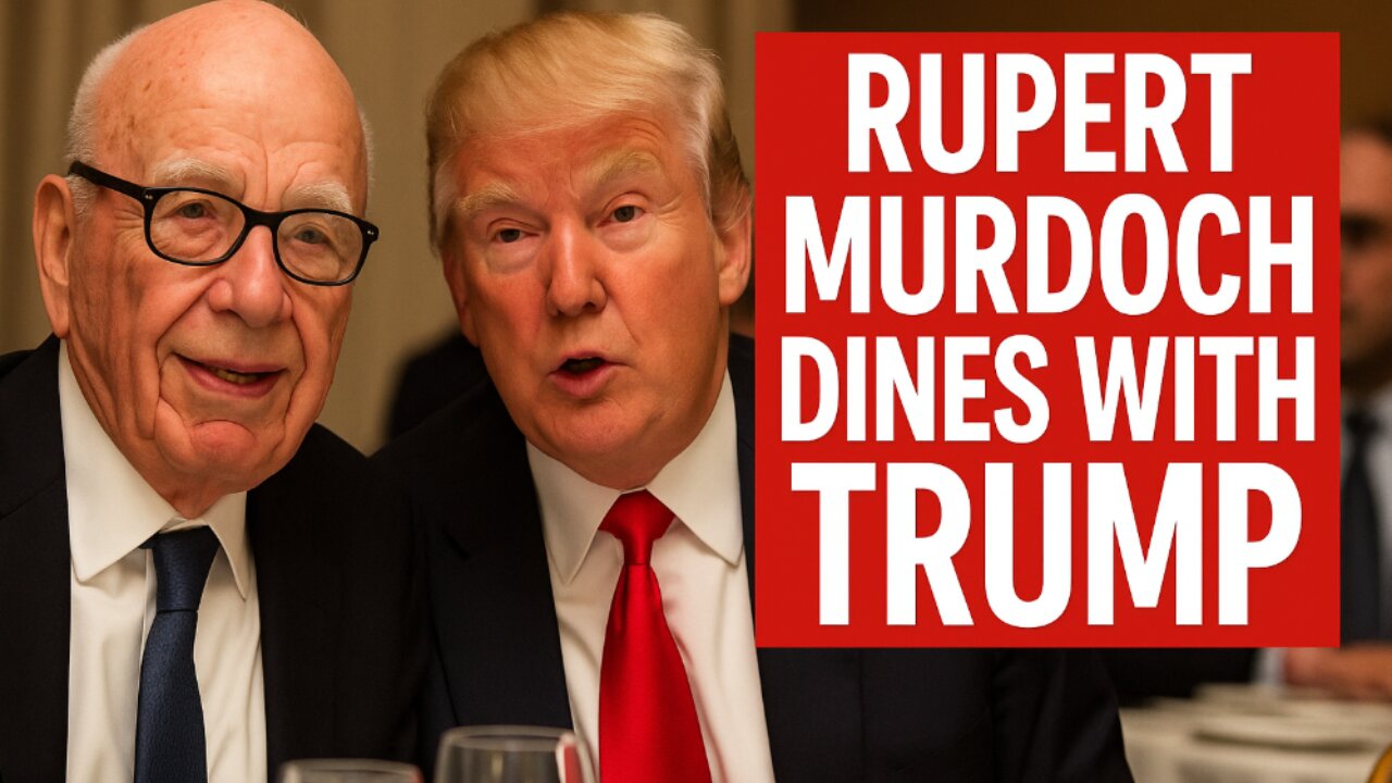 Rupert Murdoch Dines With Donald Trump