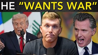 Gavin Newsom LOSES IT Over Trump Peace Plan