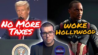 Trump says Tariffs not Taxes and Woke Hollywood is imploding TC 1/28/25