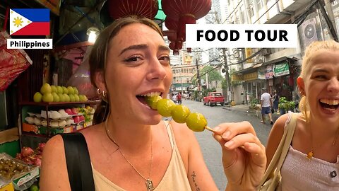 STREET FOOD Tour in The OLDEST CHINATOWN! Binondo Manila Philippines