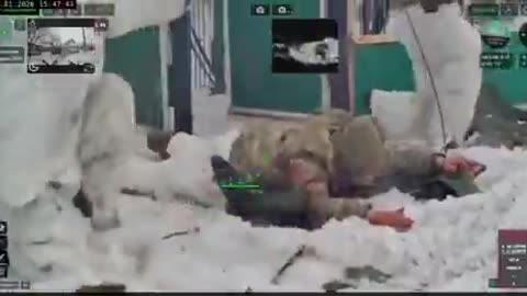 Russians Surrender to a Ukrainian RC Drone