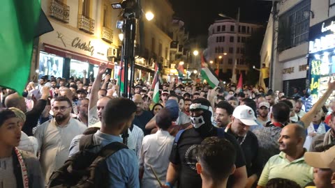 مسيرة شعبية مسيرة الصمود لكسر الحصار عن غزة من طنجة 27 09 2025 يا دولة يا دولة