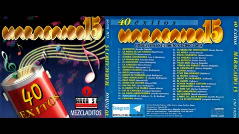 MARACAIBO 15 - 40 EXITOS MEZCLADITOS (1998)
