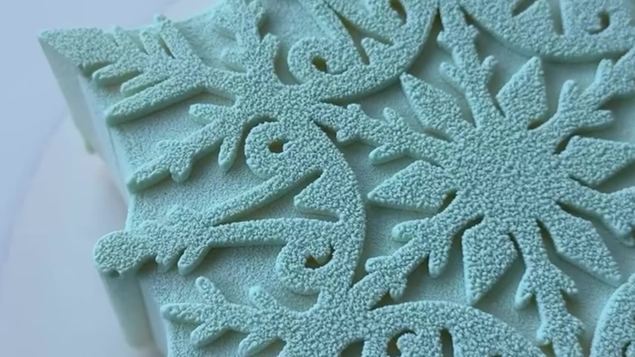 Муссовый зимний торт «Снежинка»❄️🍊 РЕЦЕПТ