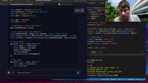 Learning JavaScript From Scratch 🔴LIVE | Part 3 (EJS, CRUD Operations) Chill JavaScript Vibe Session