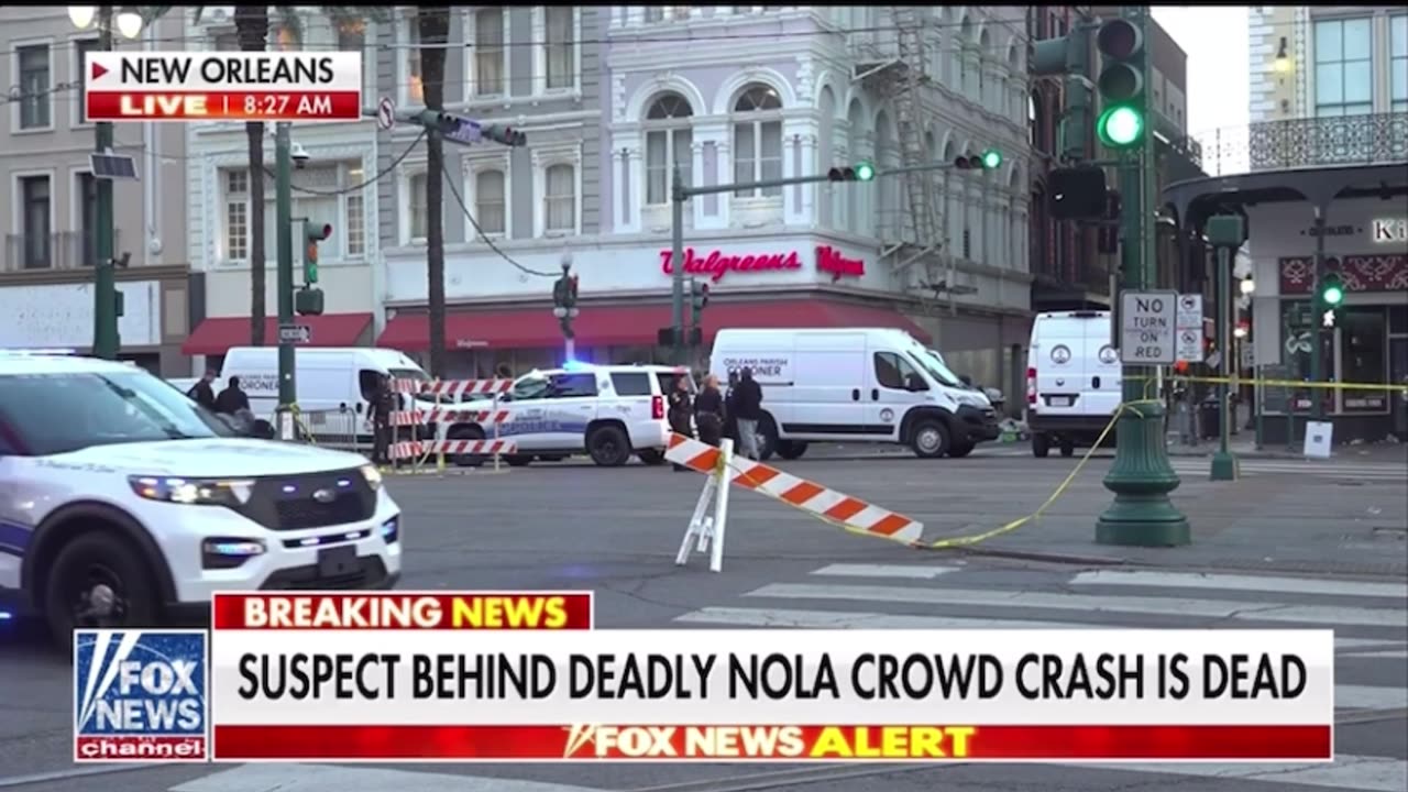 Suspect behind deadly New Orleans crowd attack dead (01/01/25)