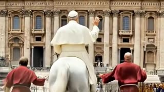 Quando il cavallo Proton di Papa Leone XIV galoppò in Piazza San Pietro nello stato idolatra della Città del Vaticano,tutta la vita di Papa Leone XIV,Robert Francis Riggitano gli passò davanti agli occhi