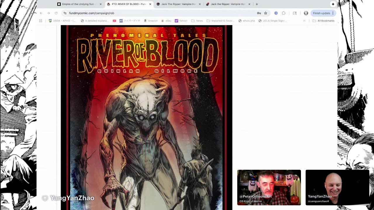 From Celluloid to Blood River! Peter Gilmore & Yang Yan Zhao on the Dark Art of Horror