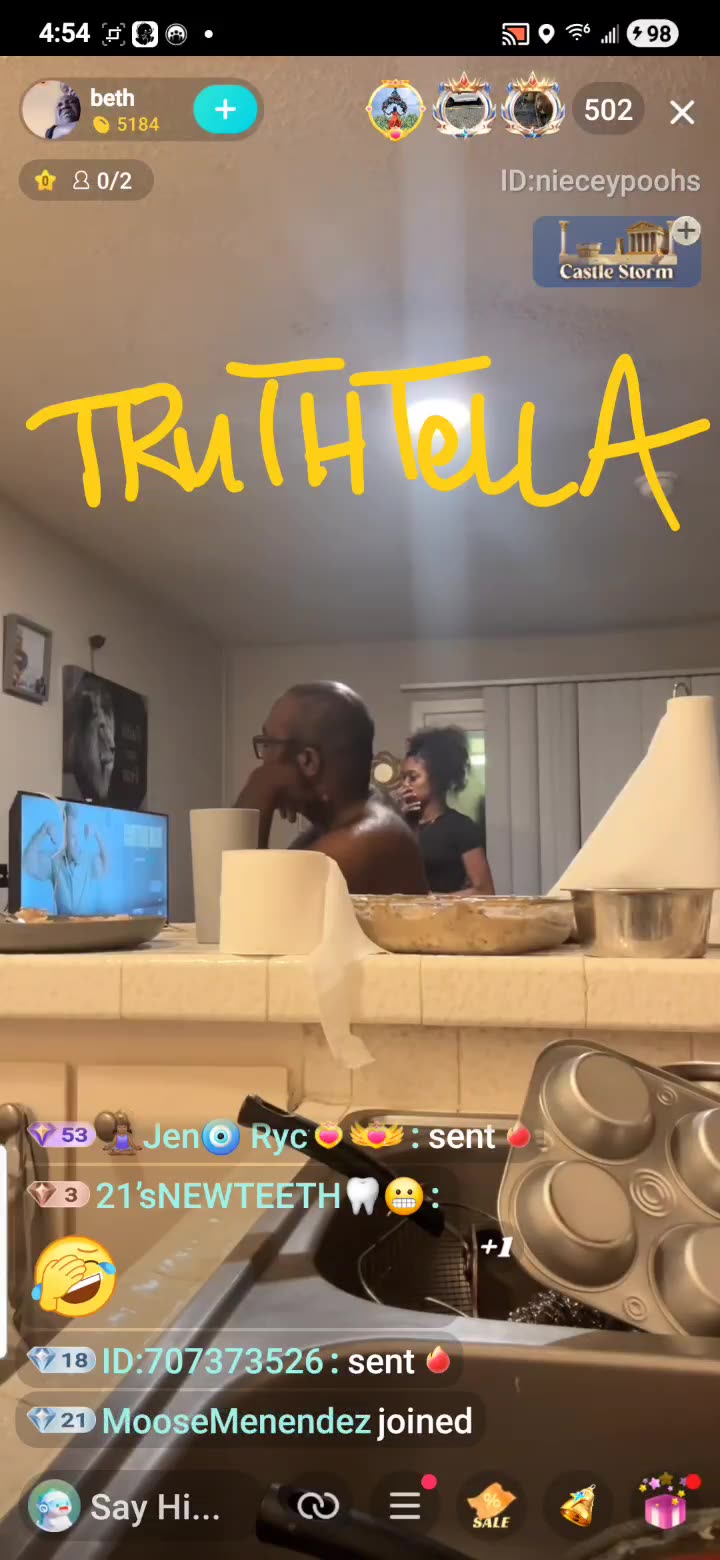 BETH ARGUING WITH HER MAN 3RD SHIFT!