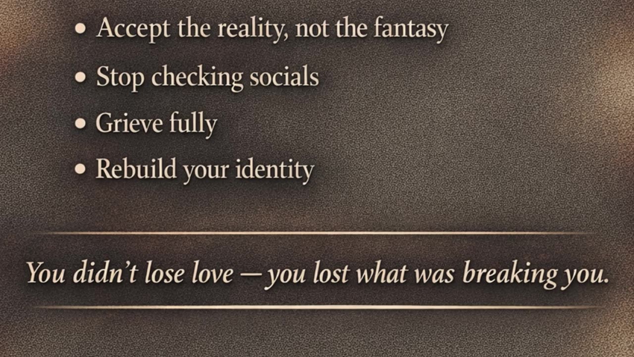 HOW TO MOVE ON FROM A BROKEN RELATIONSHIP