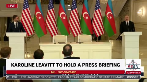 FULL EVENT: Vice President Vance Visits Azerbaijan and Signs a Strategic Partnership - 02/10/26