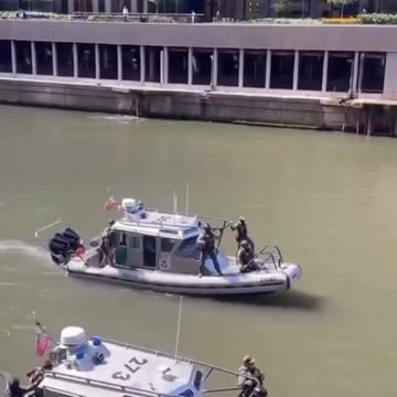 Border Patrol Rolls Out Marked Boats In Chicago River