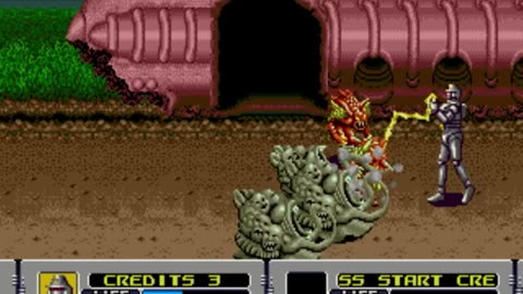 GAMEPLAY de Alien Storm SEGA GENESIS