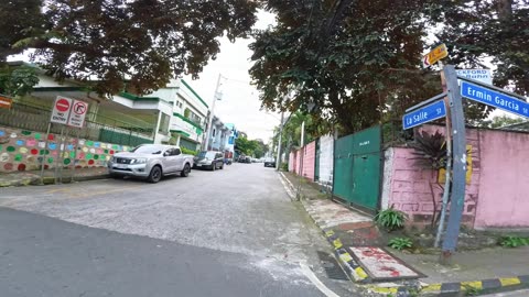 La Salle Street in Silangan in Quezon City in the Philippines