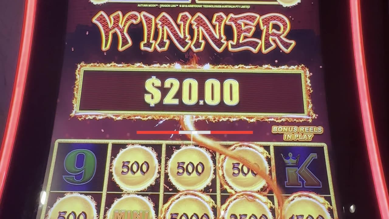Playing #DragonLink for a good bonus 🐉🎰🔥