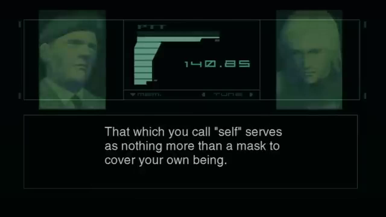 Given the current state of this clown world, this aged like fine wine. MGS2
