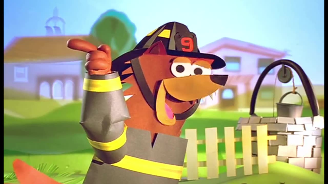 Sesame Street Elmo Visits the Firehouse