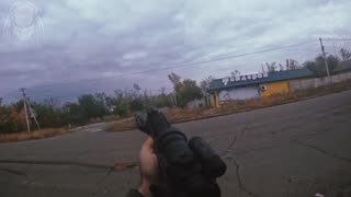Roving Anti-Drone Crew Shoots Down Several Drones Near Toretsk