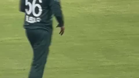 Babar Azam during the match in Gaddafi Stadium Lahore