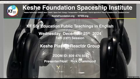 Keshe Plasma Reactor Group 2024-12-25-T1