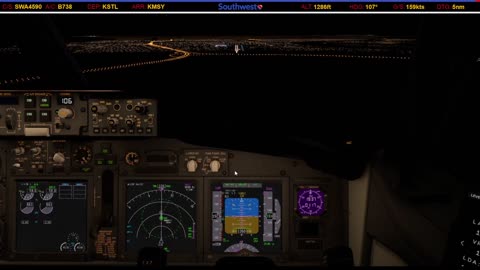 Landing in New Orleans (KMSY)