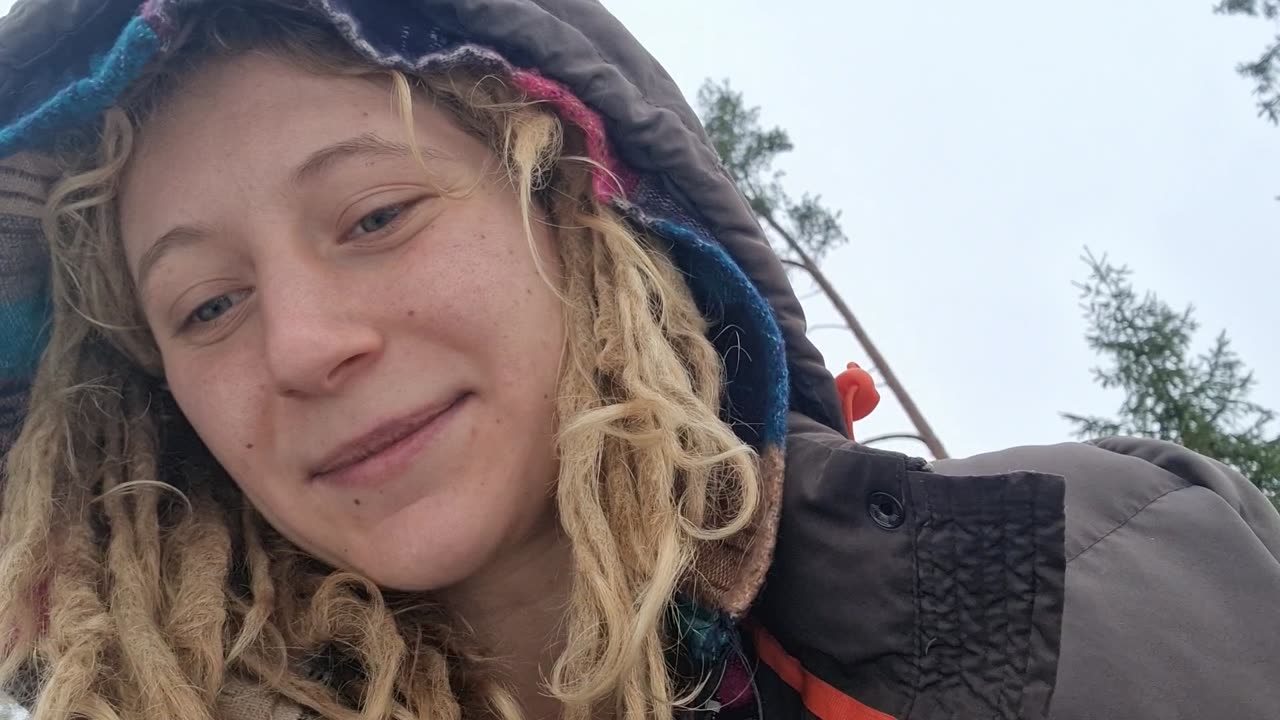 ❄️🐾Barefoot in snow AGAIN!🤣+ how to be happy