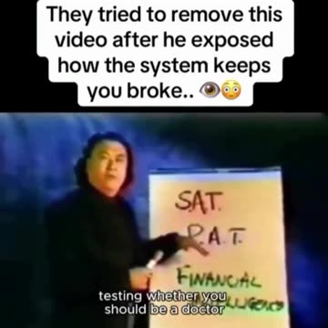 The school system was designed by the Rothschilds to turn you into a mind-numbed worker