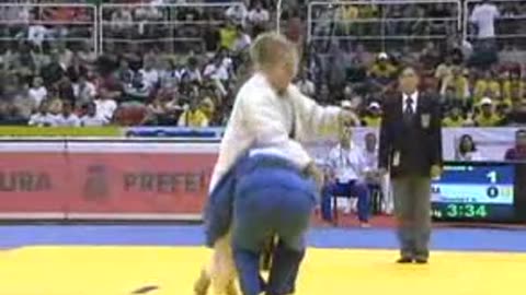 Judo- 2007 World Championships Rio de Janeiro - Gevrise Emane (FRA) – Ronda Rousey (USA)[-70kg]