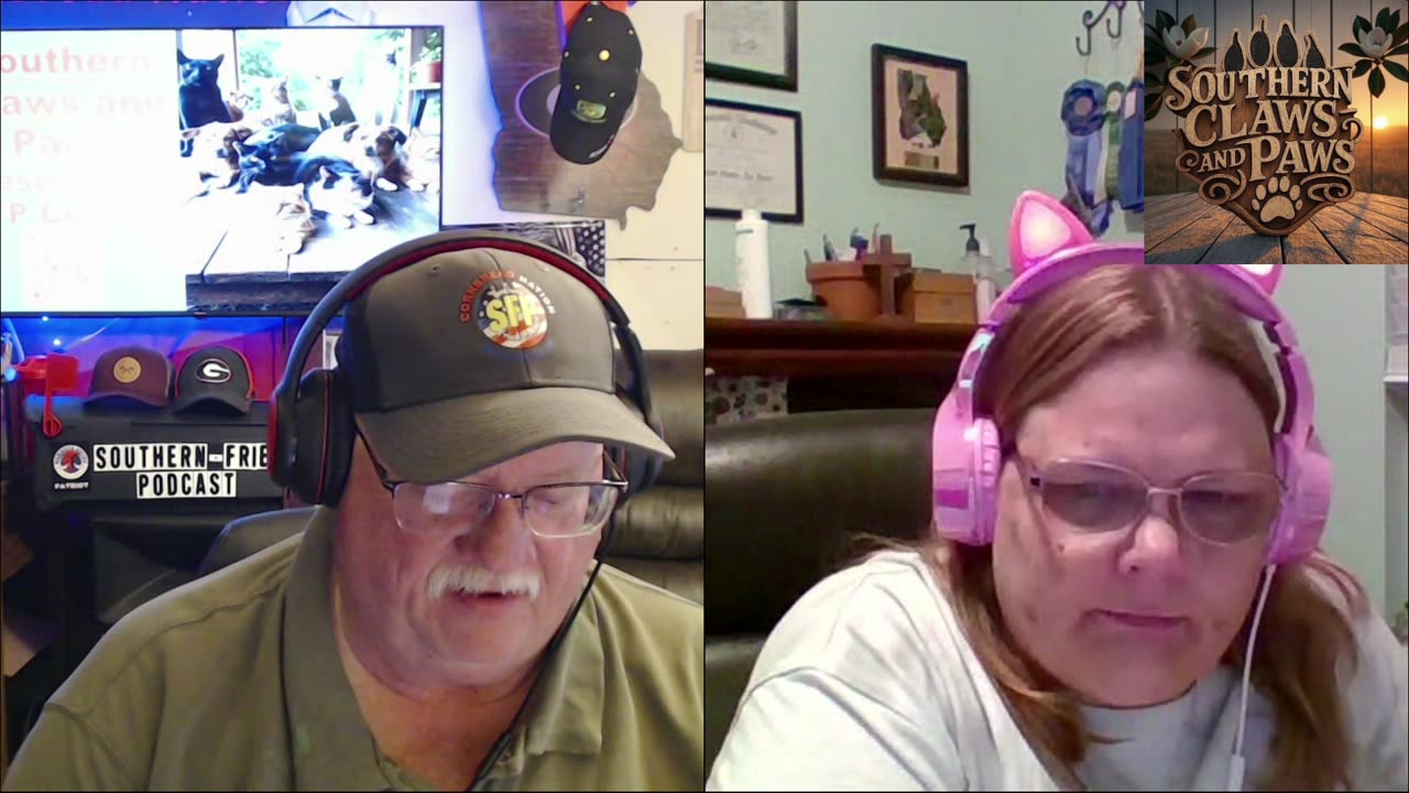 Southern Claws and Paws with The Cat Lady and The Cornbread Man!