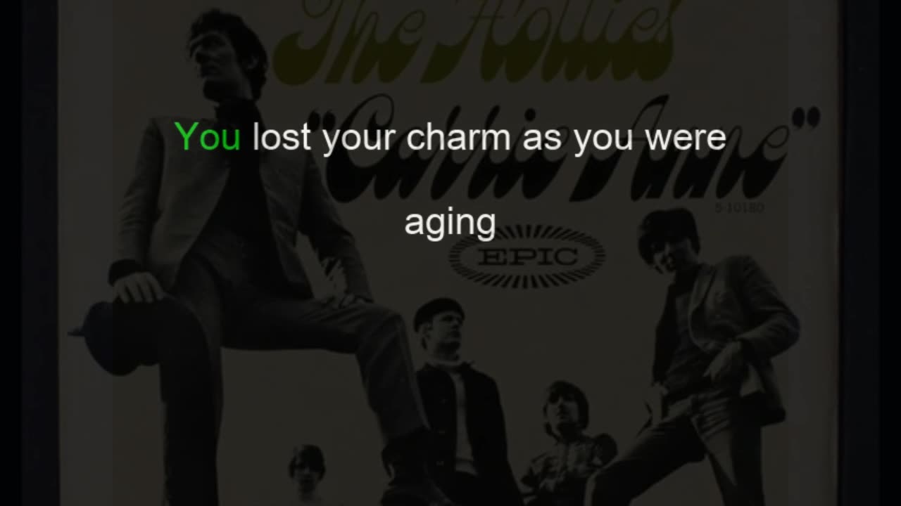 Hollies -Carrie Anne-Jukebox Karaoke