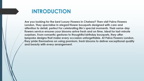 Best Luxury Flowers in Chelsea